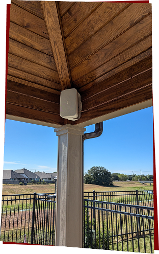 Pool speaker installation project