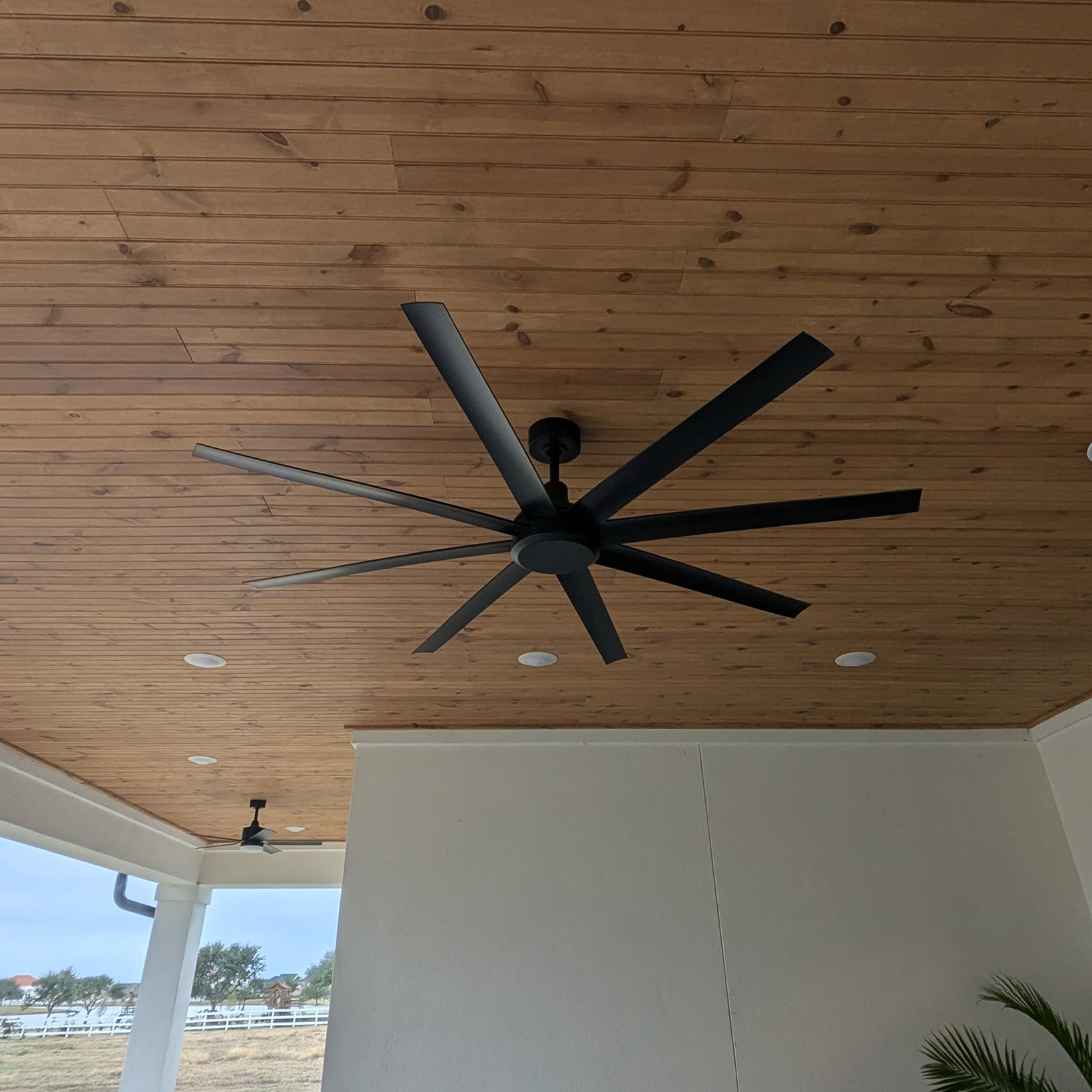 Ceiling fan installation
